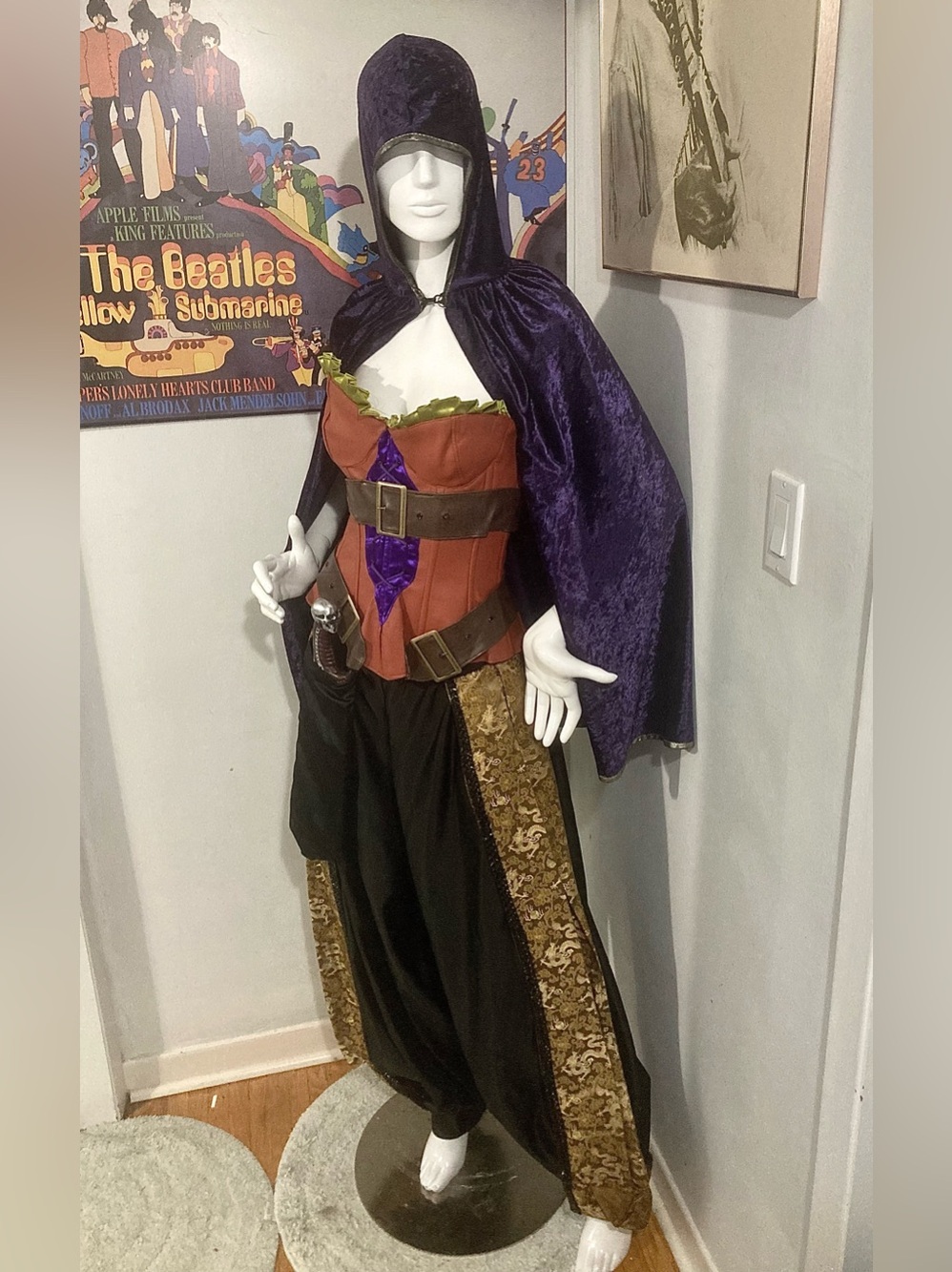 Rogue Assassin Cosplay / Halloween 4pc Costume Youth/Petite Adult